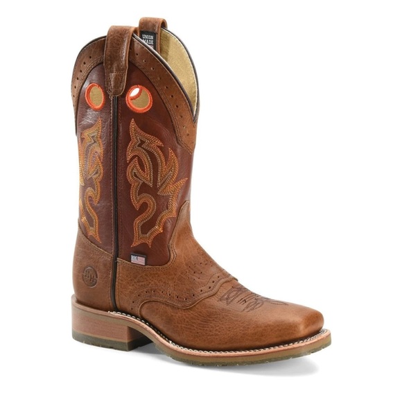 Double H Men’s Western Boots Square Toe - Picture 1 of 8